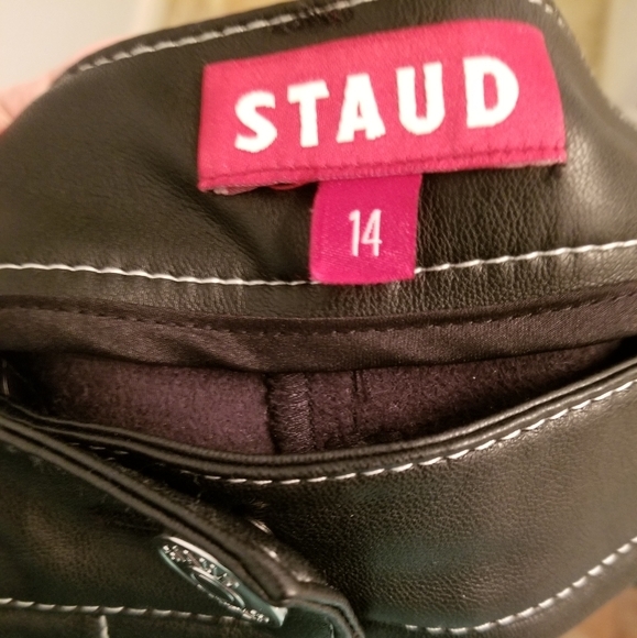 STAUD Wide Leg Pants - Size 14 - Picture 6 of 8